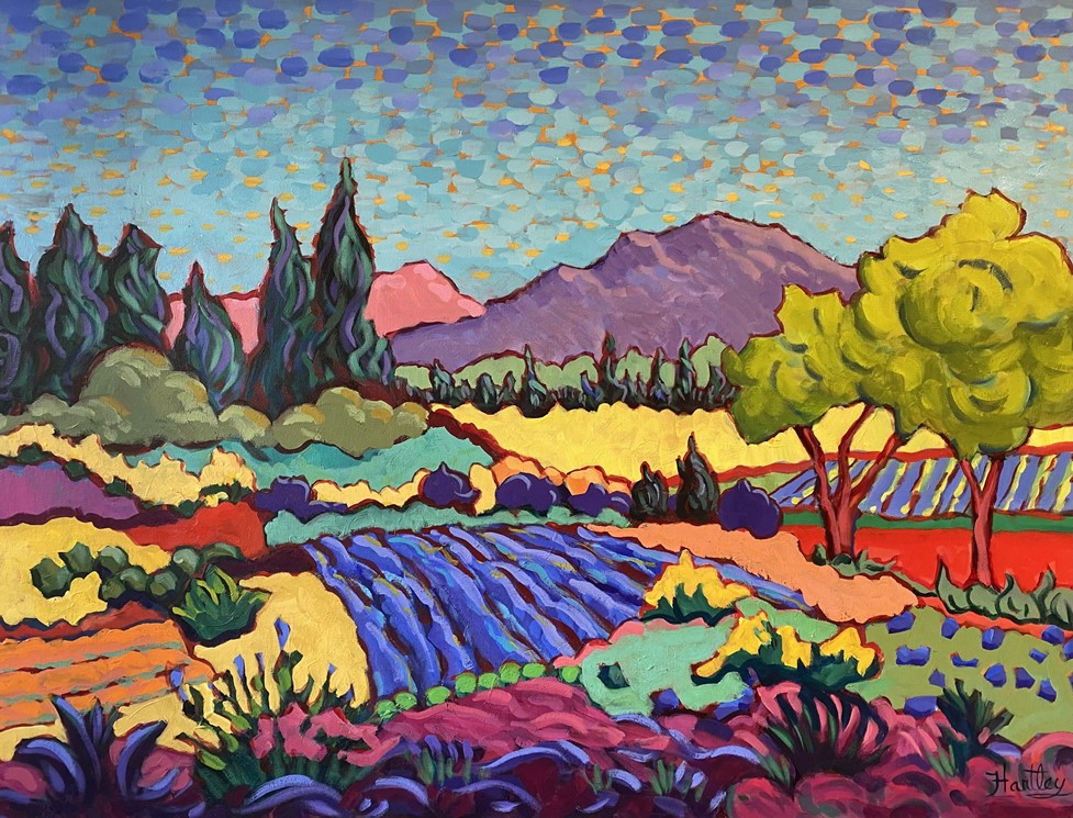 Claudia Hartley - "Valley Blues and Yellows"
